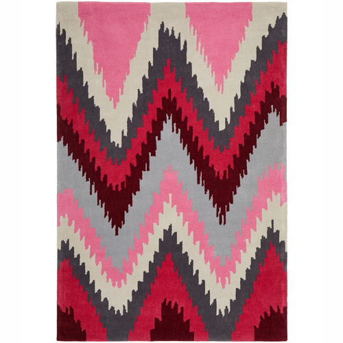 Chevron Ikat Rug