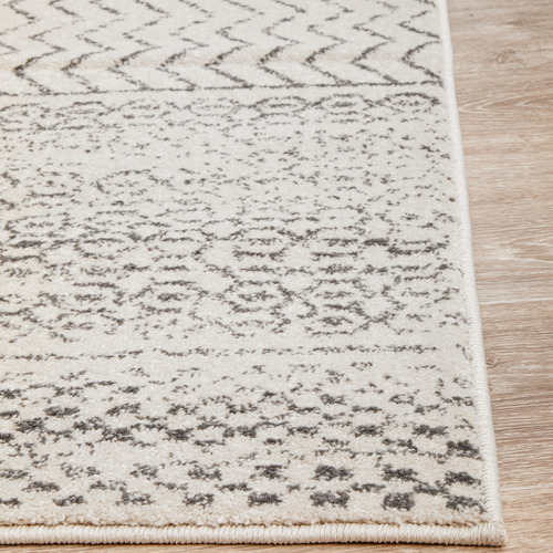 Silver Tribal Rug