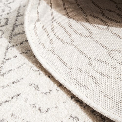 Silver Tribal Rug