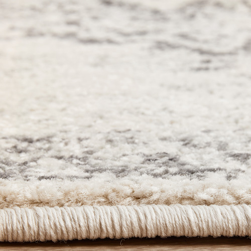 Silver Vintage Look Rug