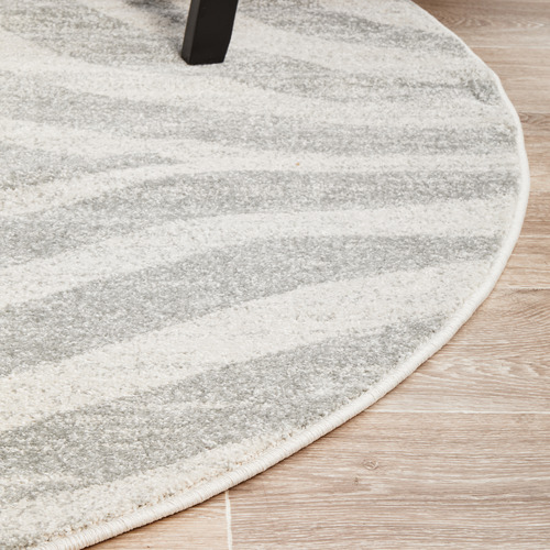 Silver Zebra Rug