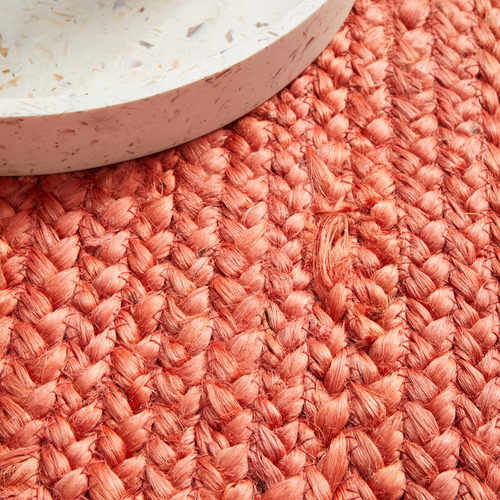 Network Rugs Terracotta HandBraided Jute Runner Temple & ster