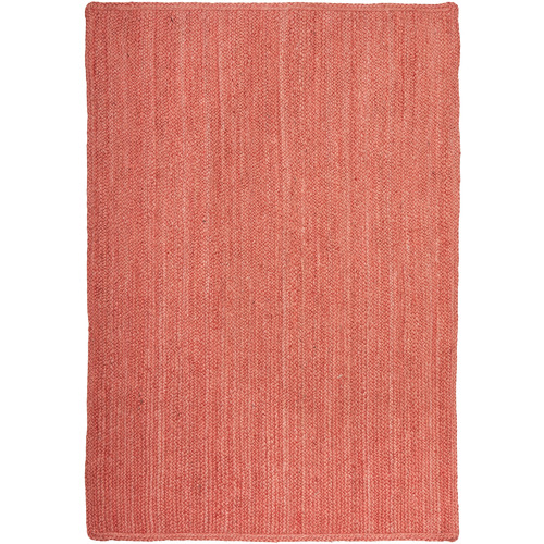 Terracotta Hand Braided Jute Rug