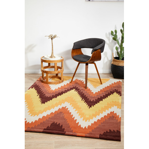Isadora-Chevron-Ikat-Rug-HV-630-RUST