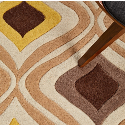 Vogue Stunning Oil Lamp Rug