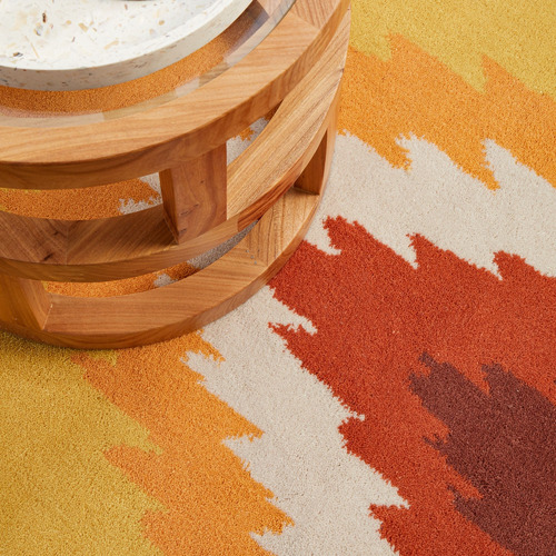 Isadora Chevron Ikat Rug