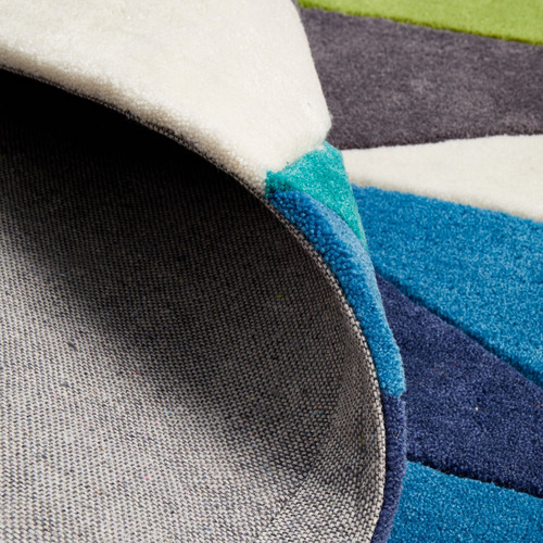 Crystal Design Blue/Green Rug