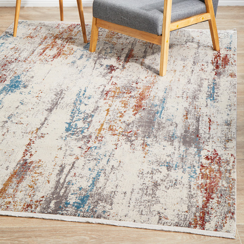 Cream-Bamboo-Silk-and-Acrylic-Rug-RFN-102-MULTI