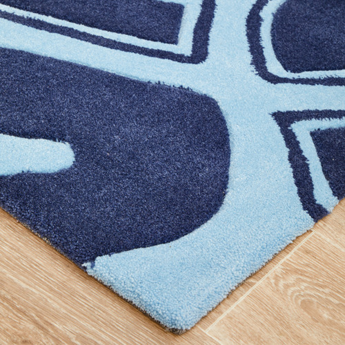 Gothic-Tribal-Design-Navy-Rug-HV-641-NAVY