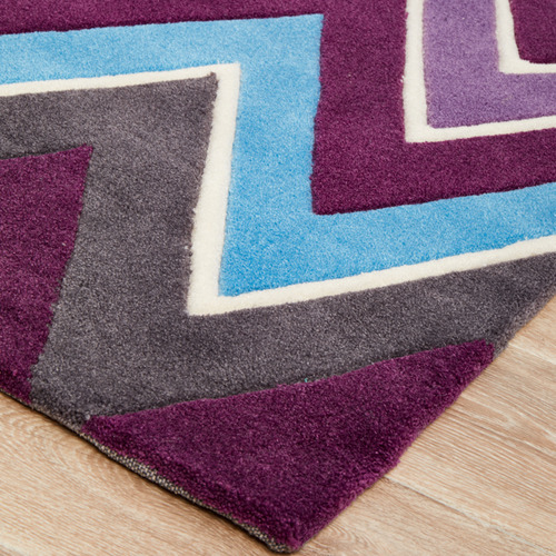Eclectic-Multi-Coloured-Rug-HV-644-PINK