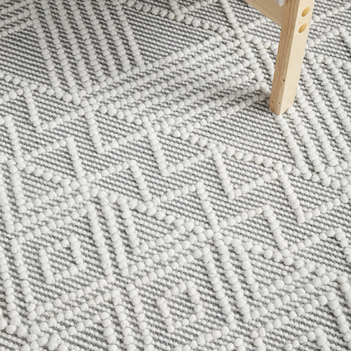 Kate Geometric Wool Scandi Rug
