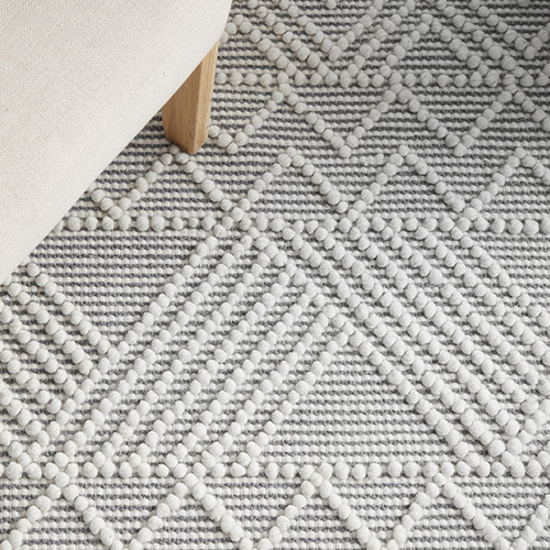 Kate Geometric Wool Scandi Rug