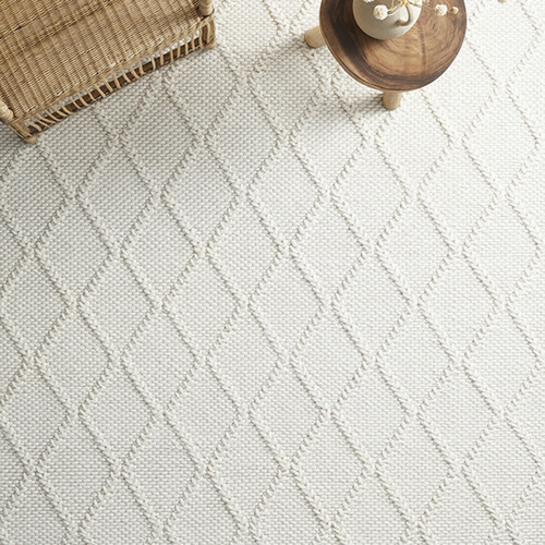 Mia Hand-Loomed Wool-Blend Scandi Rug