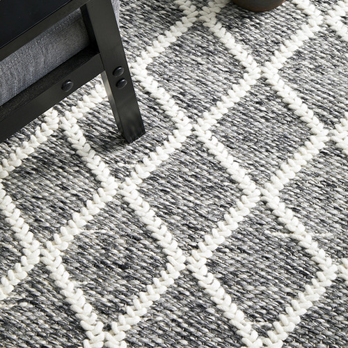 Astrid Hand-Loomed Wool-Blend Scandi Rug