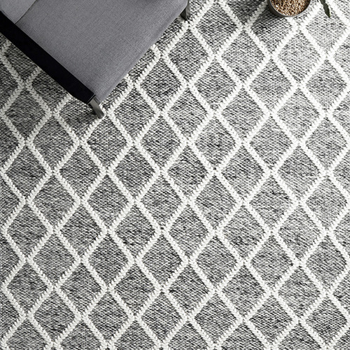 Astrid Hand-Loomed Wool-Blend Scandi Rug