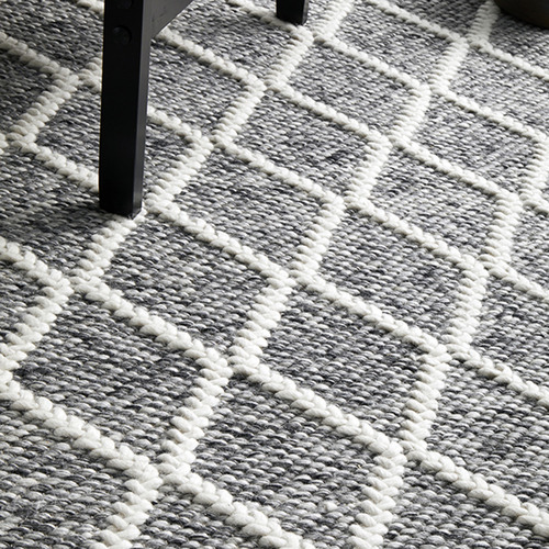 Astrid Hand-Loomed Wool-Blend Scandi Rug