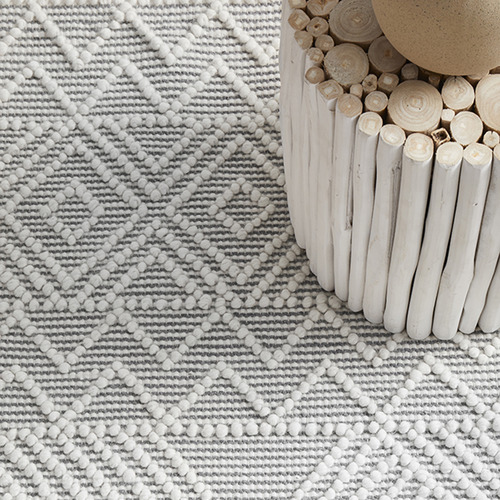 Kate Geometric Wool Scandi Rug