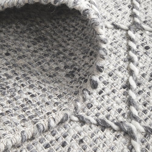 Noah Geometric Wool Scandi Rug