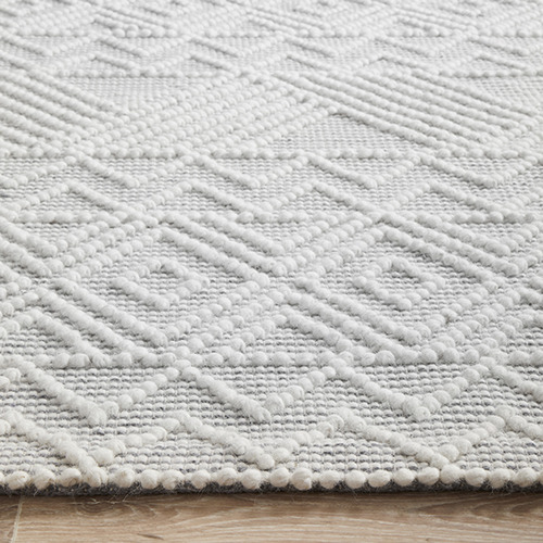Kate Geometric Wool Scandi Rug