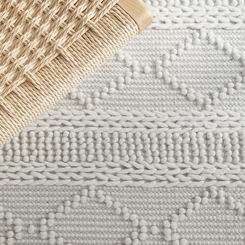 Zoe Geometric Wool Scandi Rug