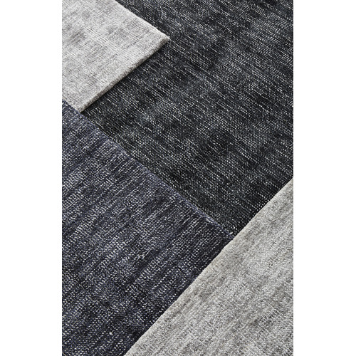 Azure Stone Textured Hand-Loomed Rug