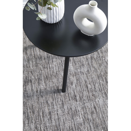 Azure Stone Textured Hand-Loomed Rug