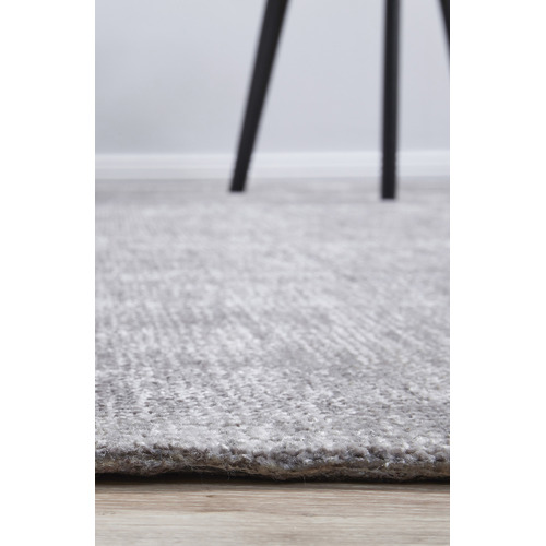 Azure Stone Textured Hand-Loomed Rug