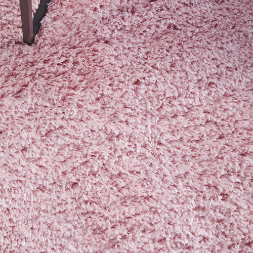 Pink Thrud Shag Power-Loomed Rug