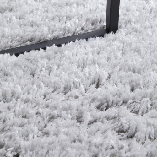 Silver Thrud Shag Power-Loomed Rug