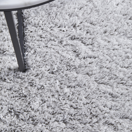 Silver Thrud Shag Power-Loomed Rug