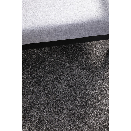 Grey Sienna Power-Loomed Shag Rug