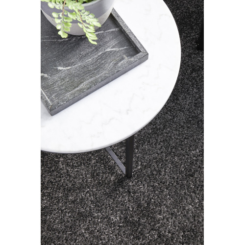 Grey Sienna Power-Loomed Shag Rug