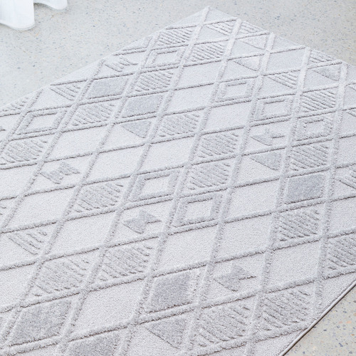 Network Rugs Silver Nina Contemporary Rug | Temple & Webster