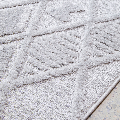 Network Rugs Silver Nina Contemporary Rug | Temple & Webster