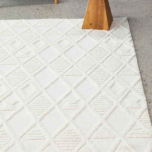 Network Rugs White Nina Contemporary Rug Temple & ster