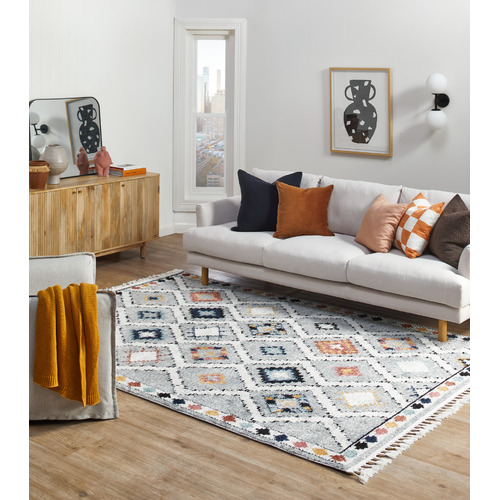 Grey-Plush-Moroccan-Rug-MKS-555-GRY