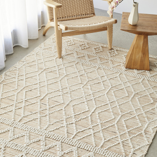 Network Rugs Colette Wool & Jute Rug | Temple & Webster