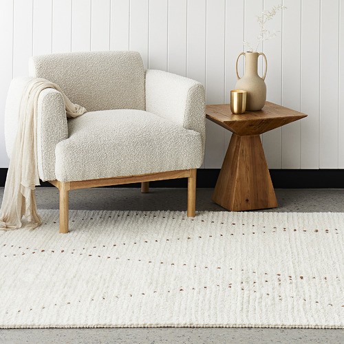 Daina Hand-Loomed Wool & Cotton Rug