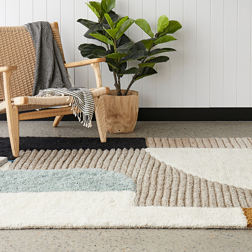 Elroy Hand-Loomed Wool & Cotton Rug