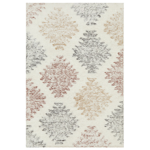 Motif Hand-Loomed Wool & Cotton Rug