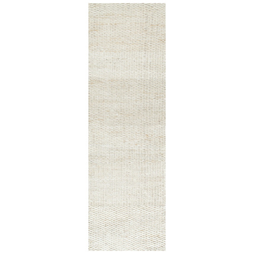 White Saxan Hand-Loomed Jute Runner