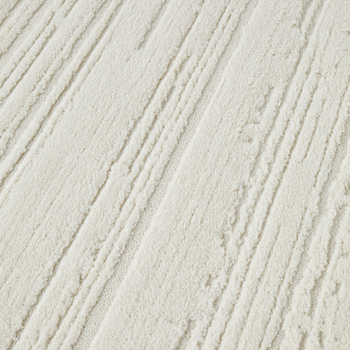 White Hjuvik Contemporary Rug