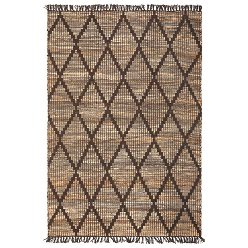 Mocha Desmond Flat Weave Jute Rug