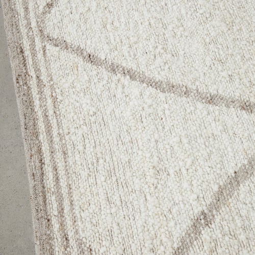 Idelig Hand-Woven Wool-Blend Rug | Temple & Webster