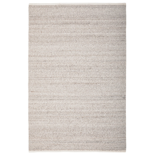 Natural Lindved Hand-Woven Wool-Blend Rug