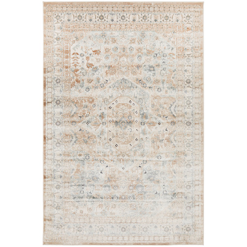 Mitzi-Blue-and-Cream-Chenille-Cotton-Modern-Rug-PVD-834-BEI