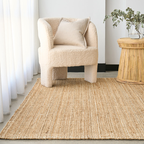 Natural Madras Marlo Hand-Loomed Jute Rug