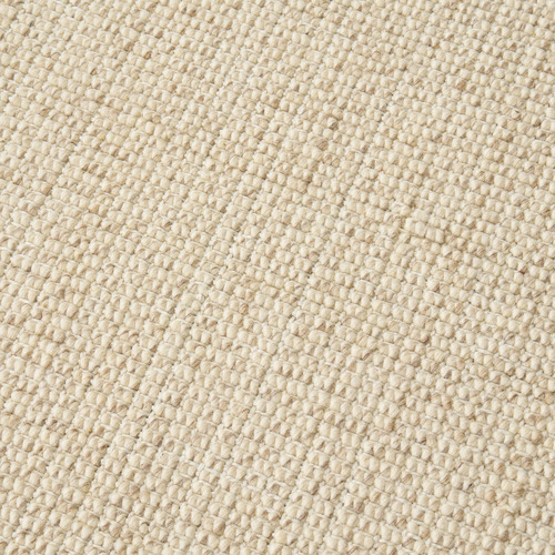 Cream Madras Parker Hand-Loomed Wool & Jute Rug