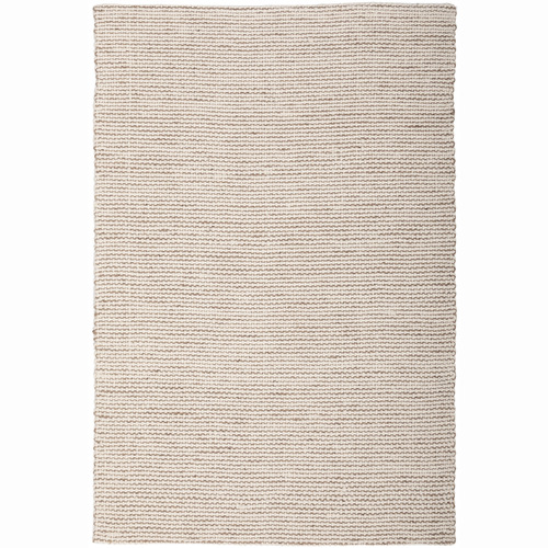 Cream Harlow Cove Hand-Loomed Wool-Blended Ru
