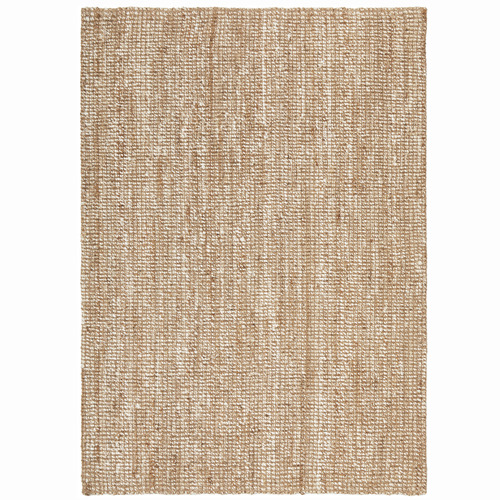 Natural Harlow Hunter Hand-Loomed Jute-Blended Ru